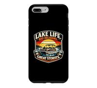 Lake Life Mauvaises décisions Belles Histoires Rétro, Party Coque pour iPhone 7 Plus/8 Plus