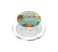 Lake Life Relax Détendez-Vous Profitez PopSockets PopGrip pour MagSafe
