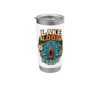 Lake Loop Reset Kayak Route Lac Gobelet isotherme en acier inoxydable double paroi