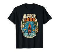 Lake Loop Reset Kayak Route Lac T-Shirt