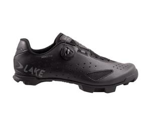 Lake Mx219 Wide Chaussures de cyclisme pour homme, noir/gris, 14