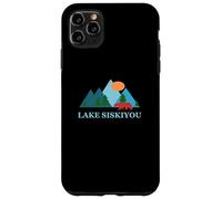Lake Siskiyou Northern California MT. Shasta Vintage Logo Coque pour iPhone 11 Pro Max