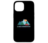 Lake Siskiyou Northern California MT. Shasta Vintage Logo Coque pour iPhone 15