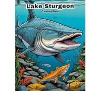 Lake Sturgeon Coloring Book for Kids: Fun & Easy Great Lakes Fish Art!