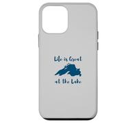 Lake Superior Life is Great at The Lake Coque pour iPhone 12 Mini