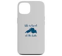 Lake Superior Life is Great at The Lake Coque pour iPhone 13