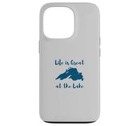 Lake Superior Life is Great at The Lake Coque pour iPhone 13 Pro