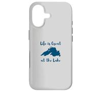 Lake Superior Life is Great at The Lake Coque pour iPhone 17