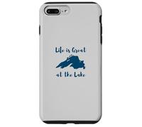 Lake Superior Life is Great at The Lake Coque pour iPhone 7 Plus/8 Plus