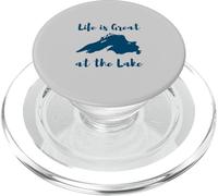 Lake Superior Life is Great at The Lake PopSockets PopGrip pour MagSafe