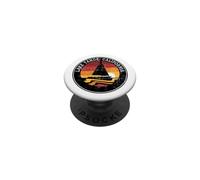 Lake Tahoe, Californie Voilier Scène Coucher de Soleil PopSockets PopGrip Adhésif