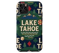 Lake Tahoe Scenic Gaming Design avec Montagnes, pins Coque pour iPhone 11 Pro