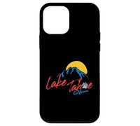 Lake Tahoe Ski California Vintage Sunset Mountain Coque pour iPhone 12 Mini