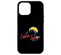 Lake Tahoe Ski California Vintage Sunset Mountain Coque pour iPhone 12 Pro Max