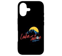 Lake Tahoe Ski California Vintage Sunset Mountain Coque pour iPhone 17