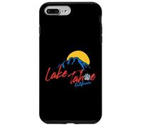 Lake Tahoe Ski California Vintage Sunset Mountain Coque pour iPhone 7 Plus/8 Plus