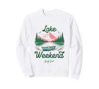 Lake Weekend Vacation Trip Big sur Californie Sweatshirt