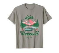 Lake Weekend Vacation Trip Big sur Californie T-Shirt
