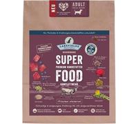 LAKEFIELDS MANUFAKTUR - Super Food - Nourriture sèche de qualité supérieure pour chien - 60 % - Sans céréales - Nourriture complète avec viande de bœuf et betterave - Dimensions : 3 x 1 kg