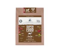 LAKEFIELDS MANUFAKTUR - Super Food - Nourriture sèche de qualité supérieure pour chien - Agneau 61 % - Sans céréales - Nourriture complète avec viande d'agneau, épinards et graines de chanvre - 4 x 1