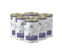 Lakefields Nourriture humide de qualité supérieure pour chien - Cheval pur 100 % - 6 x 400 g - Viande de muscle pure - Viande de cheval issue d'un élevage respectueux des animaux - Nourriture humide