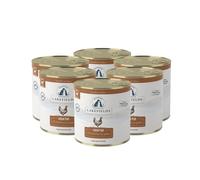 Lakefields Nourriture humide de qualité supérieure pour chien - Poulet pur 100 % - 6 x 800 g - Viande musculaire pure - Viande de poulet provenant du lac de Constance - Nourriture humide sans céréales