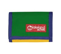 Lakeland Active Stowbank Portefeuille classique en toile, Vert bloc de couleurs, Taille unique, Classique