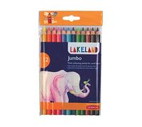 Lakeland Crayons de couleur jumbo Pochette de 12 (Import Royaume Uni)
