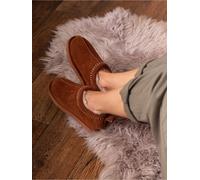 Lakeland Leather Sabots Chaussons brodés en peau de mouton Lakeland Leather