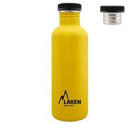 Laken Bot. AC. INOX Basic 1 L Filetage Acier - Jaune