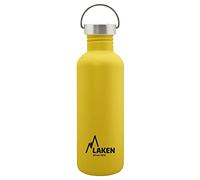 LAKEN Bot. AC. INOX Basic 1L S/S tapón - Amarillo