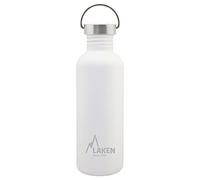 LAKEN Bot. ac. inox Basic 1L S/S tapón - Blanco