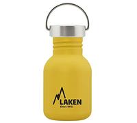 LAKEN Bot. AC. INOX Basic 350ml S/S tapón - Amarillo