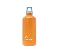 LAKEN Bouteille d'eau en aluminium Futura de avec bouchon à vis et goulot étroit, Gourde Alum 0,6 Litre, Orange