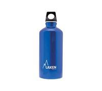 LAKEN Bouteille d'eau en aluminium Futura de avec bouchon à vis et goulot étroit, Gourde Alum 0,6 Litre, Bleu