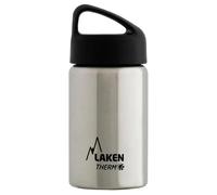 Bouteille isotherme Classique de Laken en acier inoxydable avec isolation sous vide et goulot large 350 ml Argent