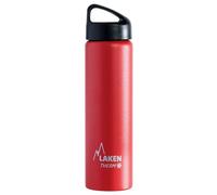 Bouteille isotherme Classique de Laken en acier inoxydable avec isolation sous vide et goulot large 750 ml Rouge