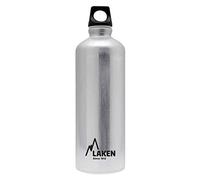 Laken Gourde Bouchon à vis étroite de bouteille d'eau , mixte, uni, Argent , 750 ml