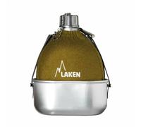 LAKEN Gourde Classique de 1 L Kaki avec timbale en aluminium, Khaki 112