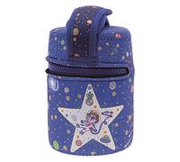 Laken Récipient Isotherme Unisexe en Acier Inoxydable 0,5 l avec Couvercle coloré pour la Fixation, Bleu Cosmos foncé, 0,5 l