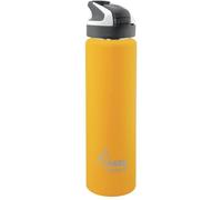 Laken Thermo Summit 0,7 L - Bouteille isotherme sans BPA, jaune/blanc, garde 12 h