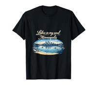 Lakes in My Soul Minneapolis Skyline Minnesota T-Shirt