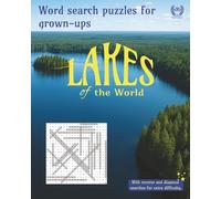Lakes of the World: Word search puzzles for grown ups