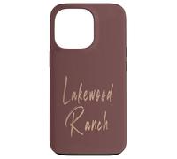 Lakewood Ranch Florida Design Vintage élégant Coque pour iPhone 13 Pro