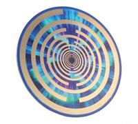Lakhovsky Disque oscillateur multi-ondes pour harmoniseur d'énergie de style Tesla pour la pratique spirituelle Soulagement du stress Bleu 10 cm
