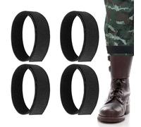 LAKJUOZ 4 Pièces De Clips De Vélo Hautement Élastiques Pour Pantalon De Cyclisme, Pantalons, Bottes, Chemisiers, Bandes De Sécurité Pour Randonnée, Cuissardes, Camping, Pêche, Uniformes