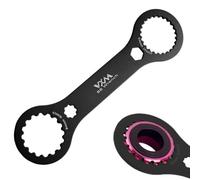 LAKJUOZ Outil Centerlock Vélo enterlock Pour Démontage Disque, Compatible Avec Shimano Xt/Slx & Sram Dub, Outil Écrou Centerlock Pour Réparation Vélomoteur(Démontage Tretlager & Bremsscheiben)