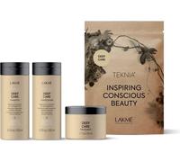 Lakme Teknia paquet de voyage Deep Care : shampooing 100 ml, après-shampooing 100 ml, cure 50 ml