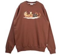 LAKOR - An Otter Vacation Crewneck - Pull - L - chicory coffee