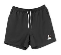 LAKOR - Mini Shark Shaka Swim Shorts - Boardshort - 36 - moonless night